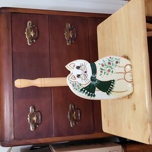 Wooden Cat Paper Towel Holder